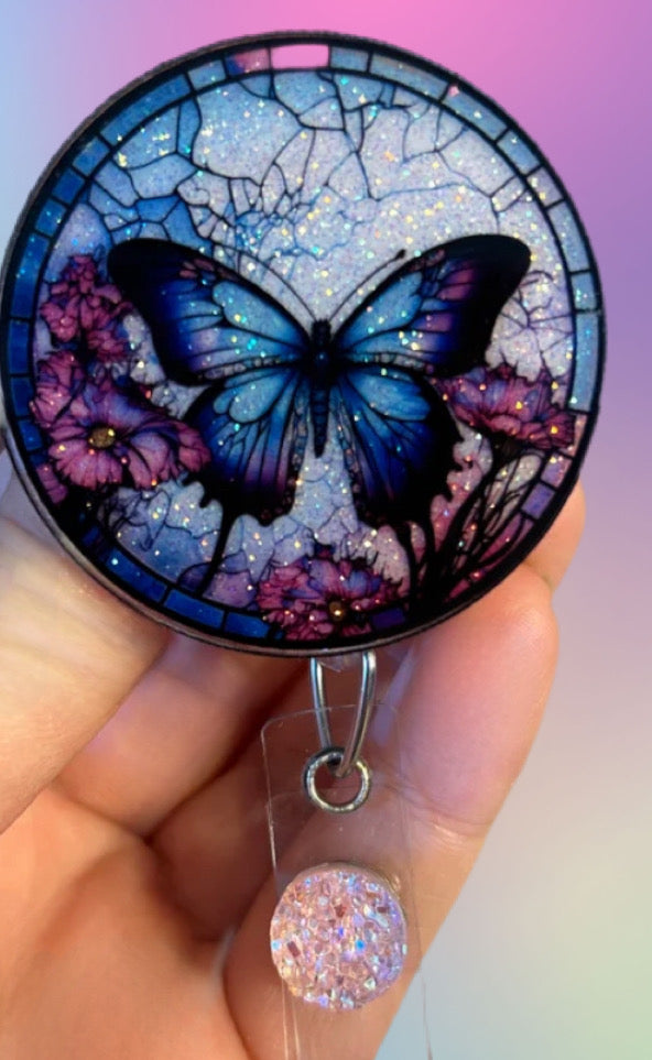 Badge reel and badge buddy combo