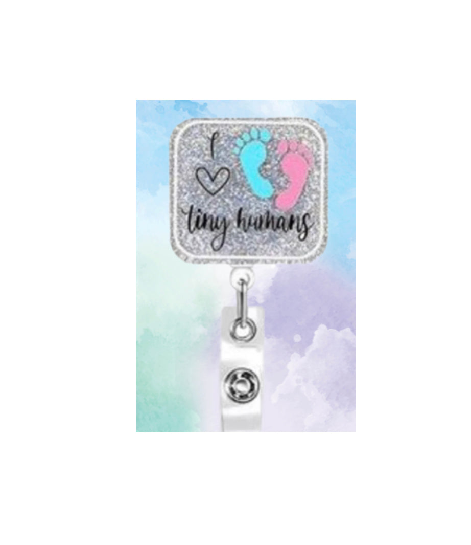 Badge reel and badge buddy combo